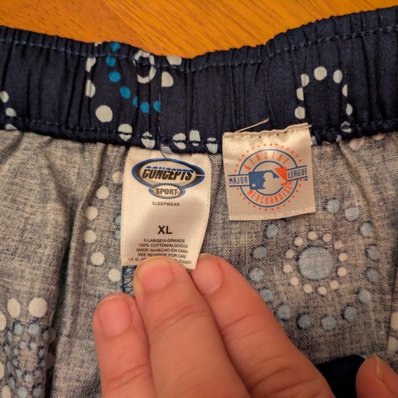 Red Sox Blue Patterned Sleep Pants - Picture 5 of 5